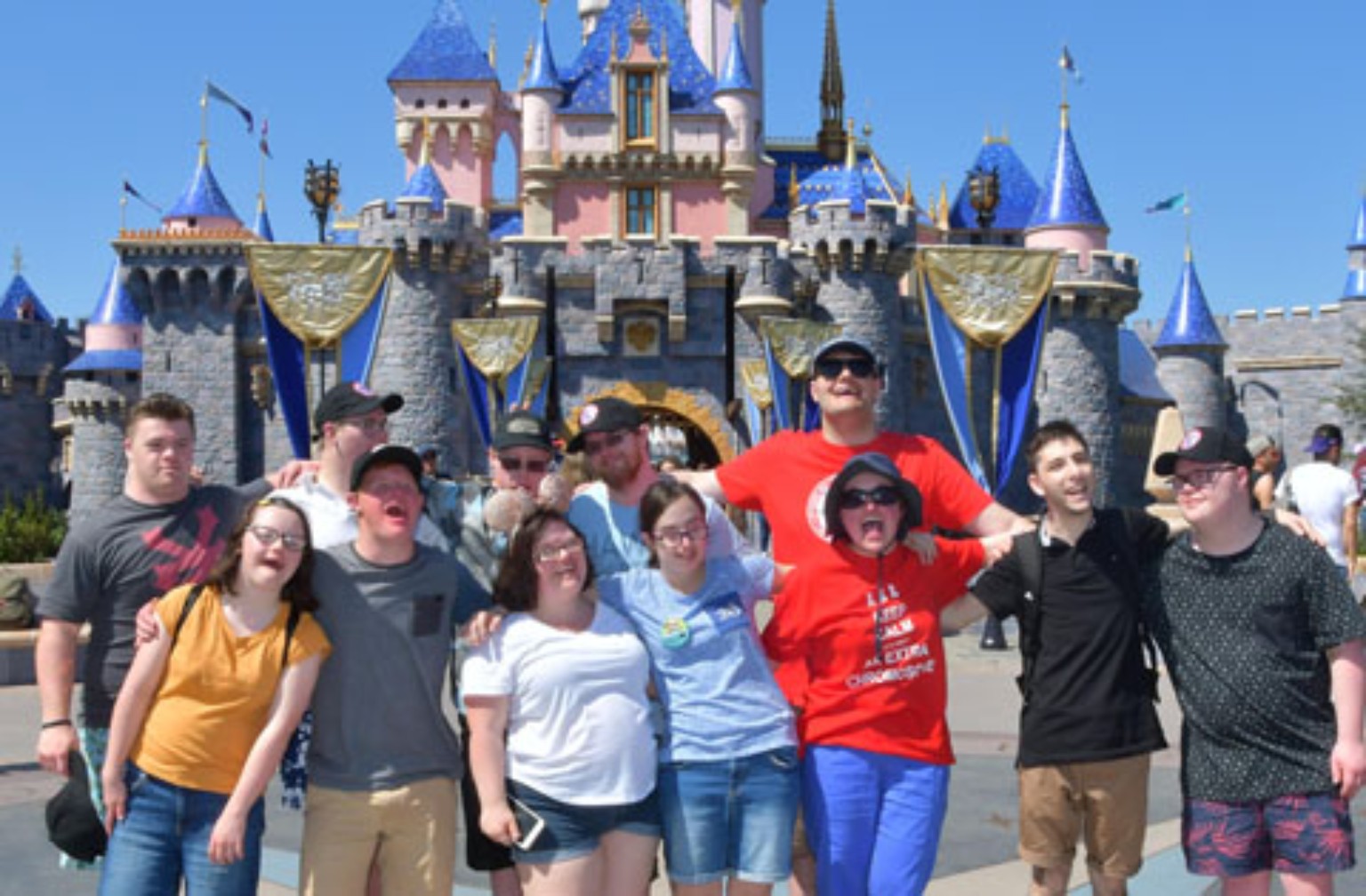 Dream Ride participants together during a United States experience